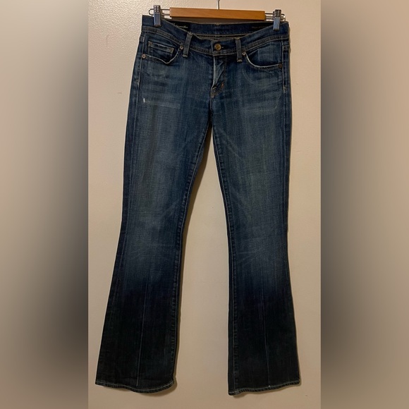 Y2K Citizens of Humanity Women’s Size 27 Ingrid 002 Low Waist Flare Jeans - Picture 1 of 9